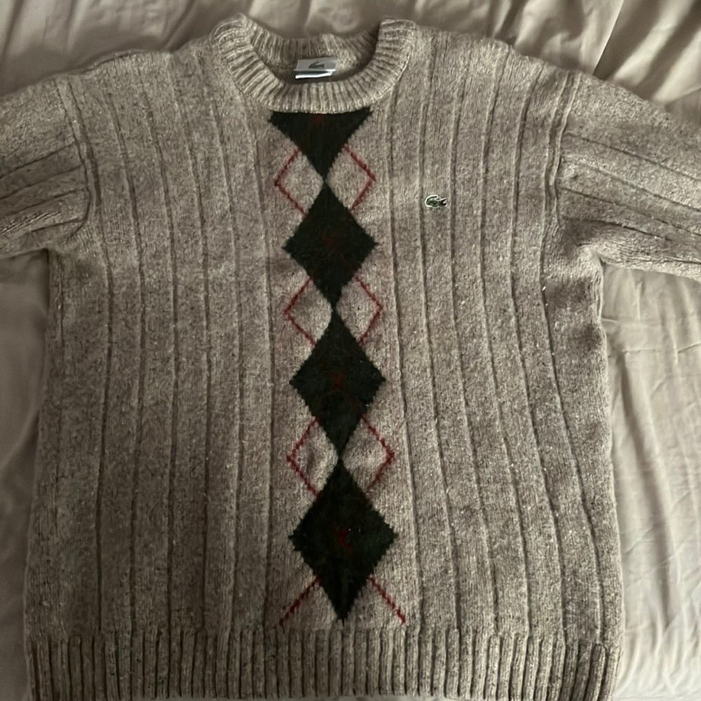 Wool Mens Lacoste Sweater